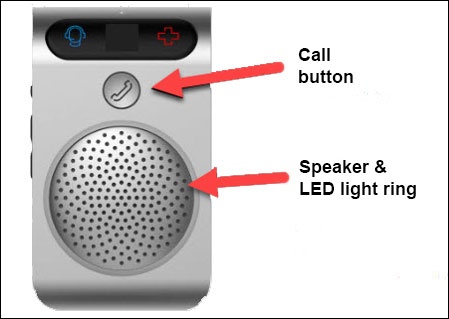 Call button & LED light