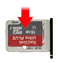 Insert SD card