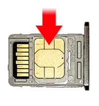 Insert SIM card