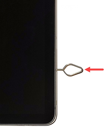 Insert SIM removal tool