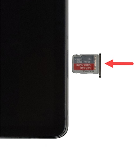 Click tray into place