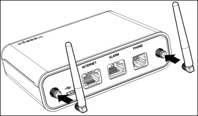 Install the optional antenna