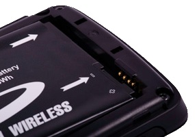 Insert battery