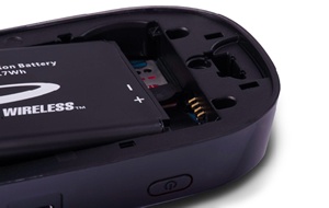 Insert battery