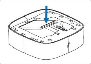 Insert the battery