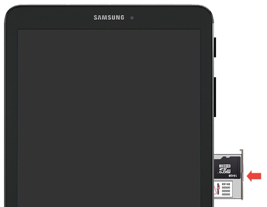 Samsung Galaxy Tab S6 - Insert / Remove SIM Card
