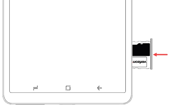 Insert card tray