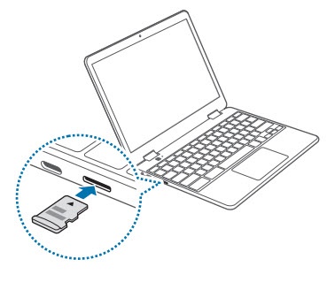 Insert SD / Memory Card