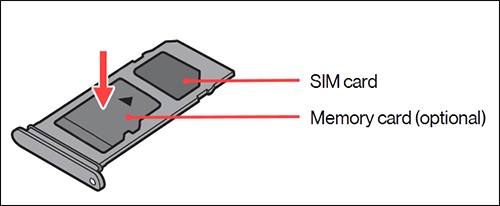 Insert SD card