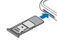 Insert SD / SIM tray