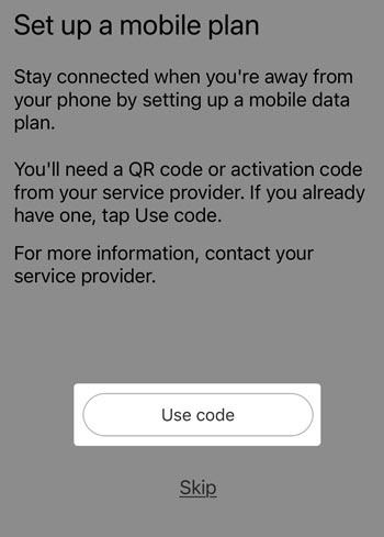 Tap Use Code