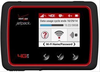 LED Status Indicators - Verizon Jetpack 4G LTE Mobile Hotspot MiFi 4620L