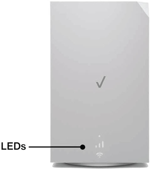 Verizon 5G Internet Gateway (LVSKIHP) - View LED Status Indicators