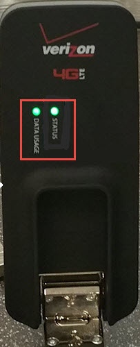 LED Status Indicators - Verizon Jetpack 4G LTE Mobile Hotspot MiFi 4620L