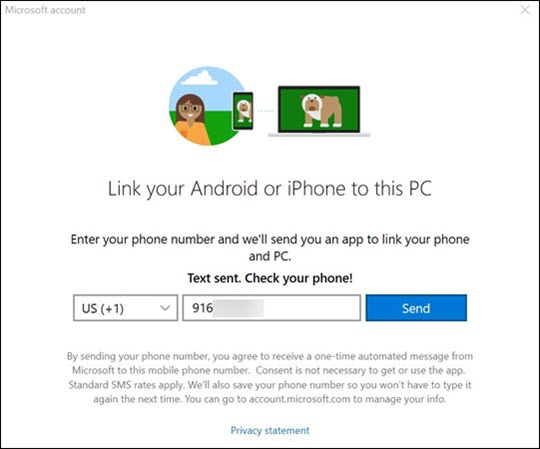 Link your phone