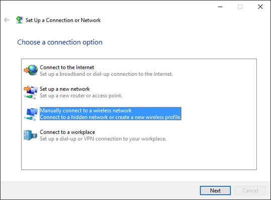 Windows 10 - How to Manually Connect to a Wi-Fi Network | Verizon