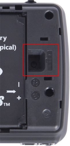 Master Reset Button location