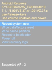 Select Reboot System Now