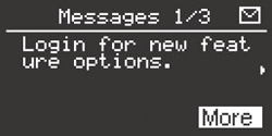 Message with More