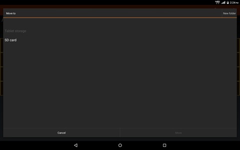 File Manager with SD / Memory Card