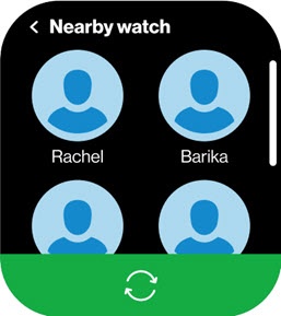 GizmoWatch 2 Add a Nearby Gizmo Buddy via Bluetooth Verizon