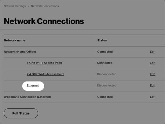 Network Connections