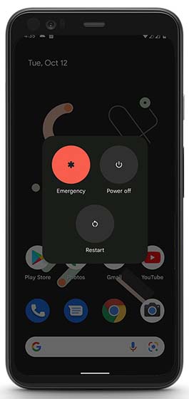 Power button options