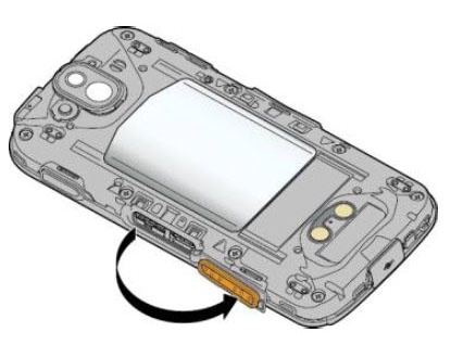 Open SIM cover