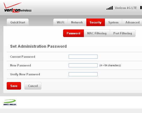 Set Admin Password