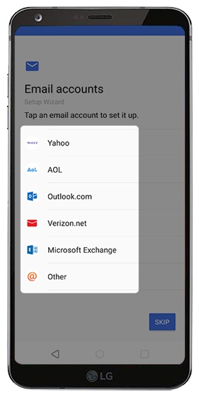 Add Email account