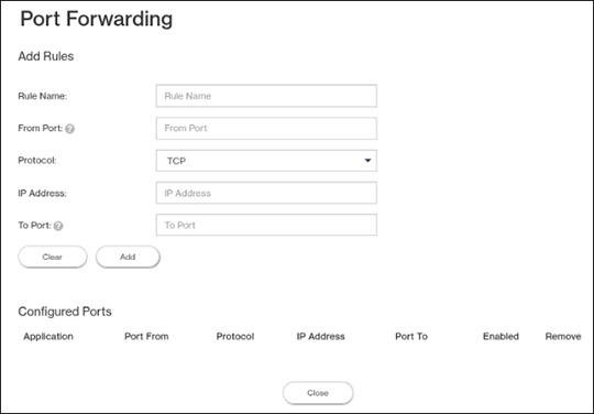 Port Forwarding