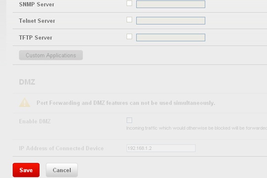 Port Forwarding with Save