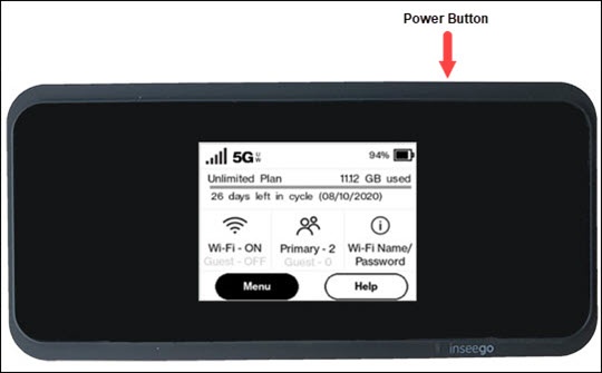 El icono de red 5G no se muestra en mi dispositivo 5G