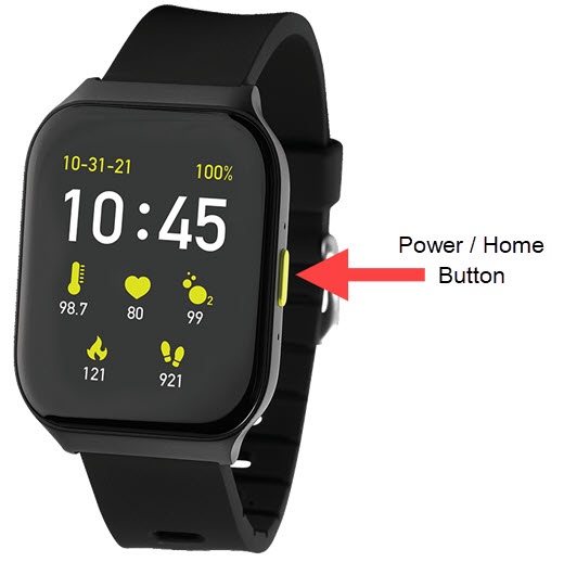 Smartwatch send online text