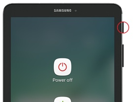 How to power off a samsung clearance tablet