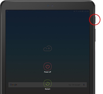 How to restart samsung galaxy tab shop a