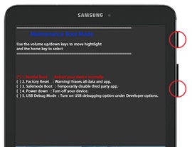 How do you restart samsung tablet new arrivals