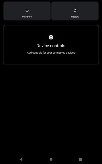 Power button options