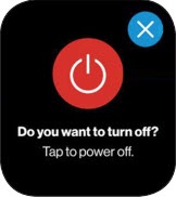 Tap the Power icon