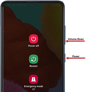 Samsung Galaxy A51 - Restart in Safe Mode