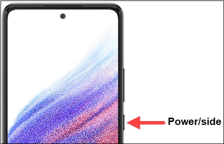 Power off menu