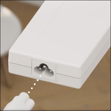 Power up the receiver