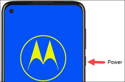 Power button and screen