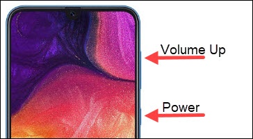 Volume up button