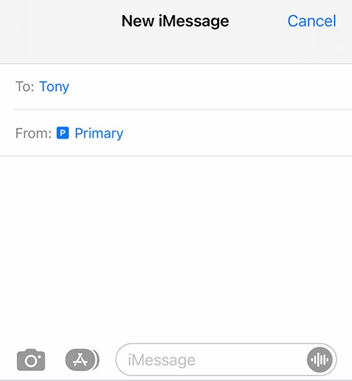 Current phone number