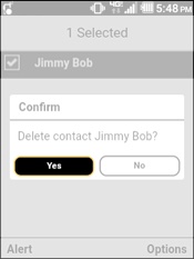 Select Yes
