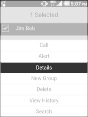 Select Details