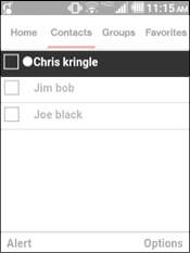 Select a Group