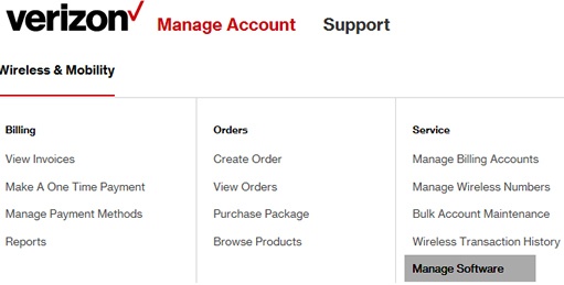 Manage Software