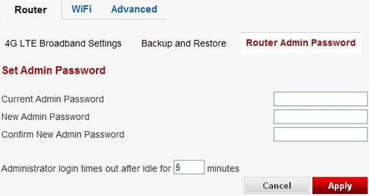 Set Admin Password